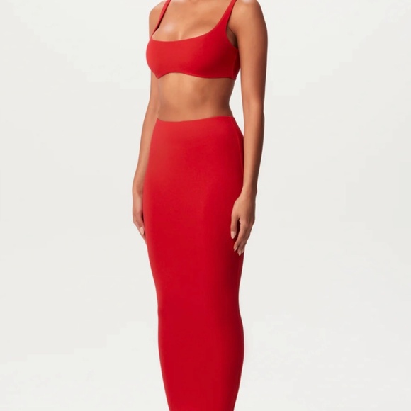 Naked Wardrobe Women’s 2 piece set red size medium - Picture 2 of 6